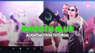 Ae like smooth blur transition tutorial on alightmotion