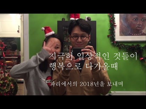 파리에서의 2018년을 보내며