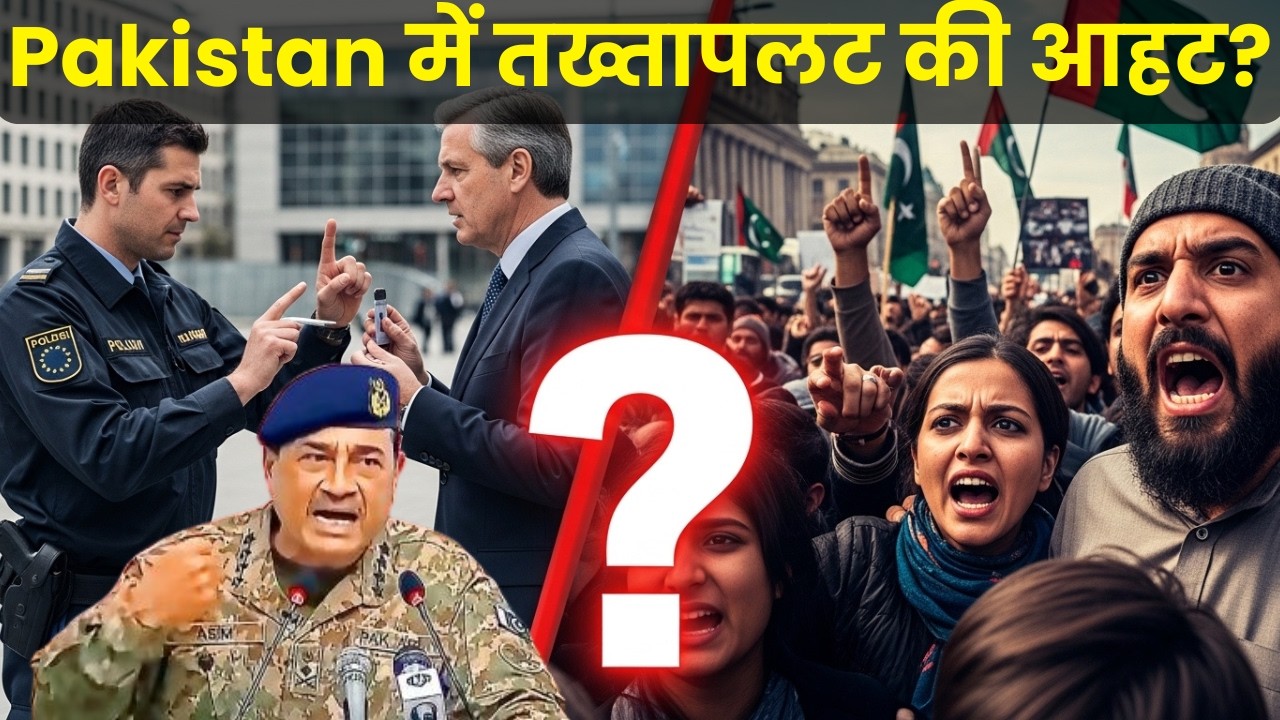 Munich में Pak Army Chief की बेइज्जती? | Imran Khan Supporters Protest ...