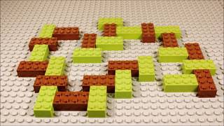 LEGO Brick Pattern 2 (Stop Motion)