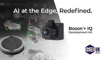 Smarter Vision Starts with the Boson+ IQ | DSEI UK 2025 - Teledyne FLIR OEM