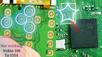 Nokia 106 ta 1114 Call, Lift, Up, Down Button Not Working Solution