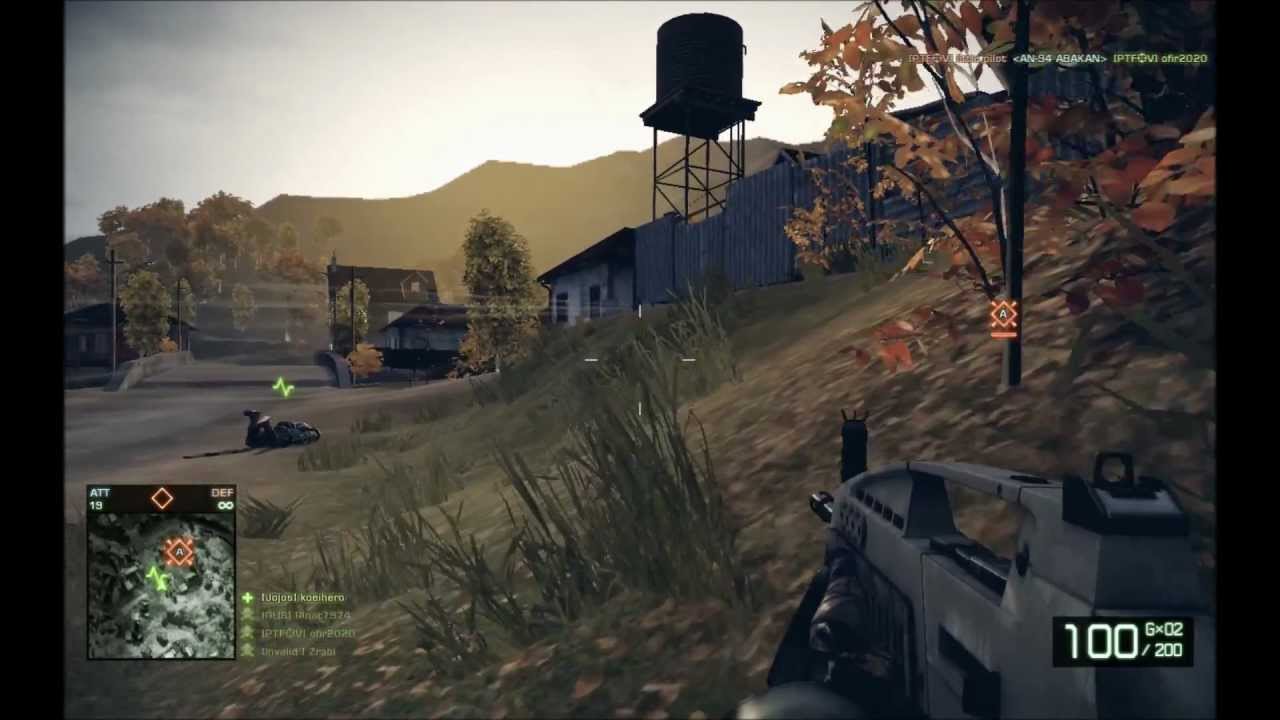 [HD]Battlefield: Bad Company 2 Gameplay #1[Squad-Rush Attacker][ENG]