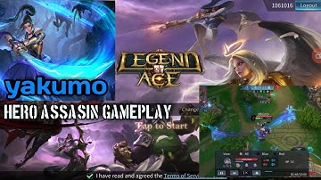 New moba legend of ace:All heroes and gameplay android/ios