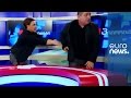 Round 2 another fight breaks out between georgian parliamentary candidates live on tv