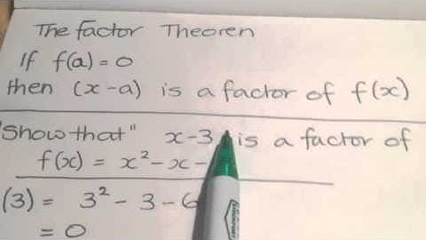 C2 Factor Theorem