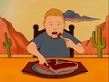 Bobby hill eats a steak guiles theme goes with everything