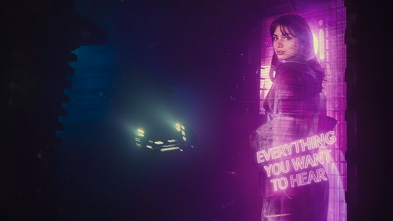 Ana de armas blade runner billboard