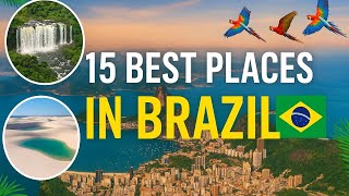 15 Most Beautiful Places to Visit in Brazil 🇧🇷 | Travel Guide 2025