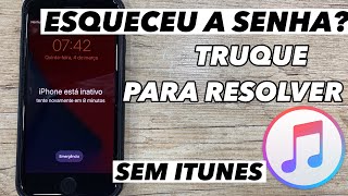 Como DESBLOQUEAR IPHONE INATIVO segredo revelado ⛔️  (SEM USAR ITUNES)