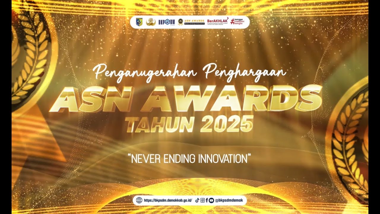 🔴 LIVE - ASN AWARDS TAHUN 2025 KABUPATEN DEMAK