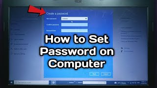 How to set password on Computer Desktop | Laptop | Windows 10