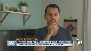 Thieves Steal From Homeowner While He's Sleeping