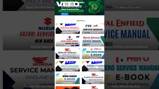 All Two Wheeler PDF Manuals – Service, Wiring, Parts Catalogues screenshot 4