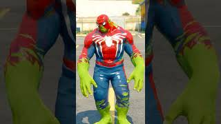 SPIDER-HULK + VENOM = NEXT LEVEL VENOM HULK 🤯#shorts #gta5