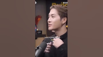 I was in  grade 6,Man ( First Love story)😉#jacksonwang #interview #magicman2 #teamwang #wangjiaer