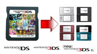 Almost the BEST Super Combo 208 In 1 Nintendo DS Multi-Cart For NEW 3DS/2DS/NDS Review! screenshot 4