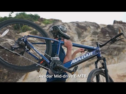 Avadar C3 Sport Mid Drive Hardtail Electric Bike
