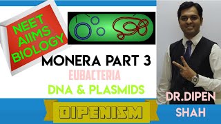 Monera - NUCLEOID in Bacteria - Part 3 | #NEET #BIOLOGY | #AIIMS #Dipenism