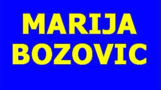 Video thumbnail of "Marija Bozovic   Ljubavi mi daj"