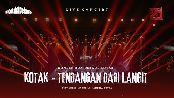 KOTAK - Tendangan dari Langit#KonserDuaDekadeKOTAK