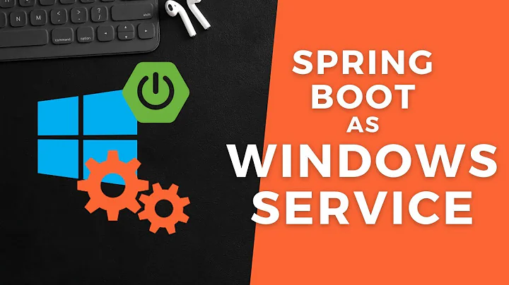 How to run Spring Boot Application as a Windows Service | WinSW