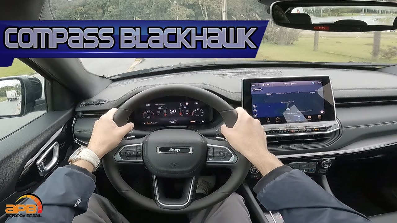'2025 JEEP COMPASS [BLACKHAWK] 2.0 TURBO | POV RIDE TEST DRIVE IN CURITIBA/BRAZIL!
