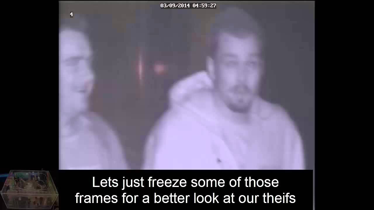 Caught on camera Stealing The Neighbours Stuff - YouTube