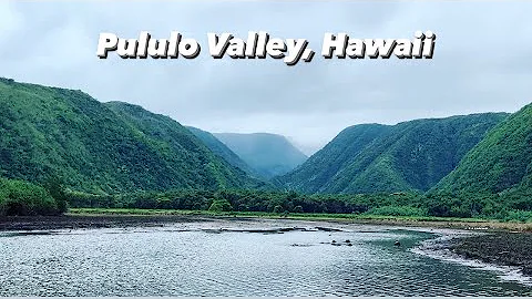 Beautiful Pululo Valley, Big Island HAWAII