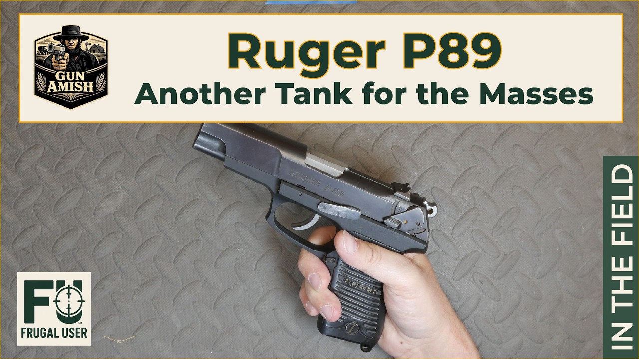 Ruger P89 Review: First Shots and Honest First Impressions - YouTube