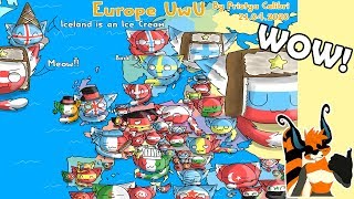 Your Submitted Drawings #7 Europe Map Part 5 (Wow looks cute!)