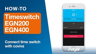 EGN 200-400 Time switch How-to videos. Part 4 – Connect an EGN 200 or 400 to coviva