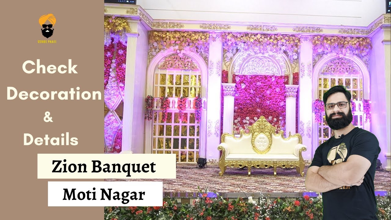 Zion Banquet Moti Nagar Banquet Halls in Moti Nagar Zion Banquet