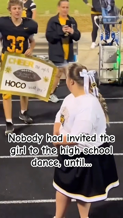 Nobody invited a girl with Down syndrome to the high school dance… until the team captain asked her
