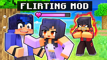 Using The FLIRTING MOD in Minecraft!