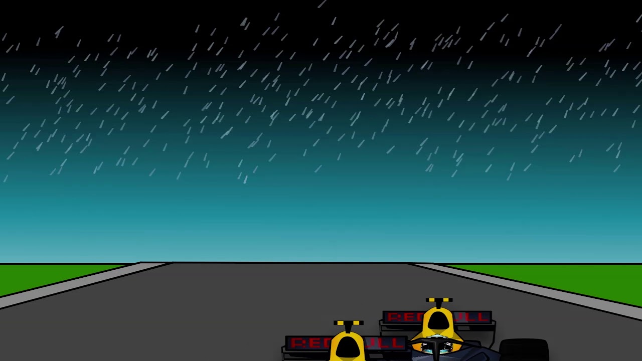 I animated two formula one red bull cars racing in moho - YouTube