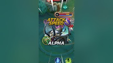 Attackspeed Alpha vs Assassin Alpha! Mobile Legends #mobilelegends #mlbb #gaming #MLBBCreator