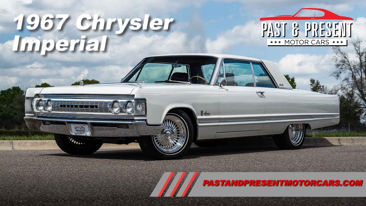 【希少】Marmit 1967年 クライスラーインペリアル ＴＤＦ 1967 Chrysler Imperial White Red AT VT 201311 - YouTube