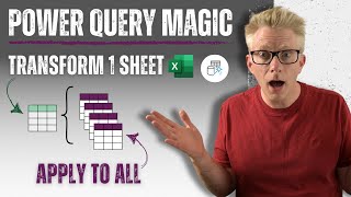 Combine Multiple Excel Sheets with a Transform Sample Sheet in Power Query