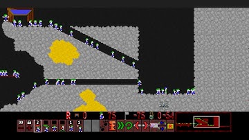 Lemmings Plus Omega II [Spiky 07]: Worker Segregation