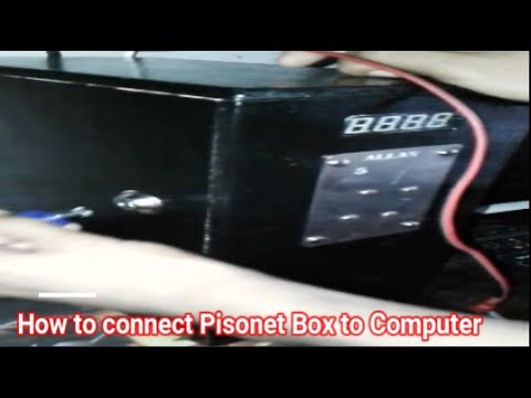 How To Connect Pisonet Timer Box On PC | Pisonet Box Single Piso/Lima/Universal Coin Slot