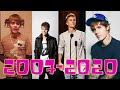 The Evolution of Justin Bieber (2007-2020)