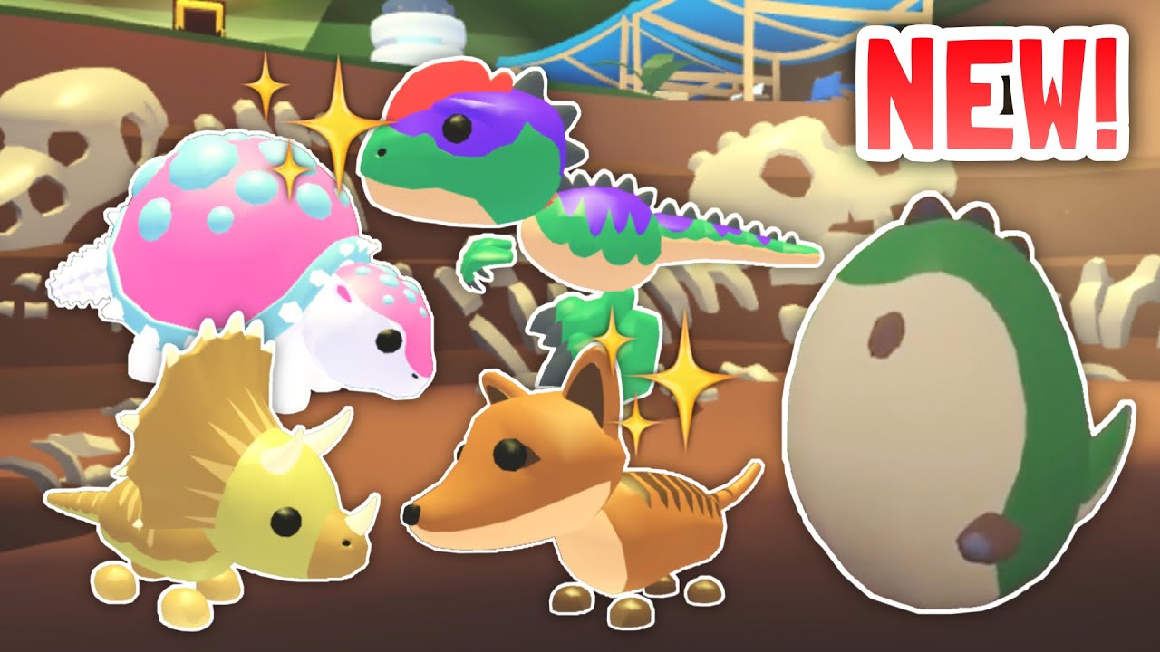 roblox adopt me fossil egg pets names