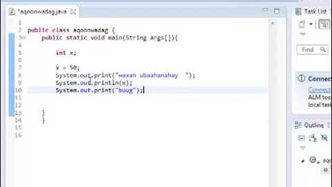 Java Programming Tutorial - 5 - Variables -