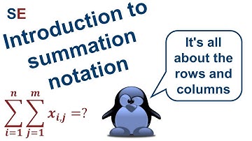 Introduction to Summation Notation | StatsExamples