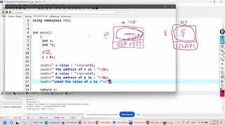 شرح مختصر لل pointers ,call by value, and call by reference in c++