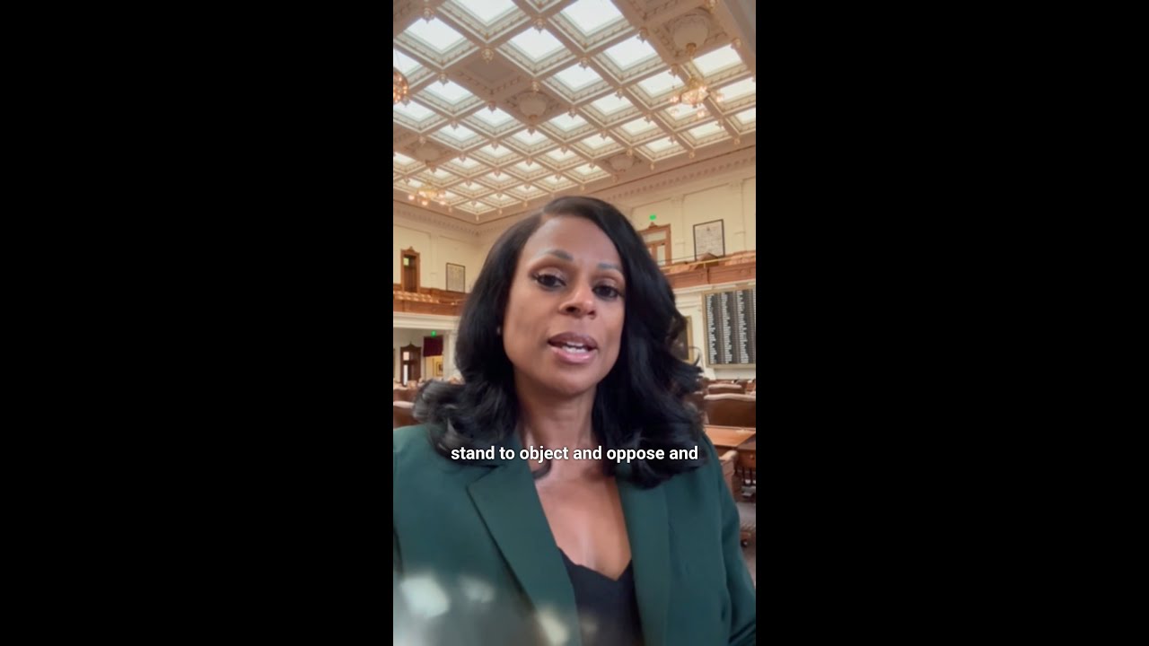 EXCLUSIVE from Texas Rep. Nicole Collier on the House floor