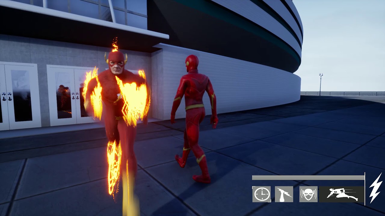 The Flash Goes Supersonic Speed W Green Arrow Gameplay Crisis On Earth One Gameplay By Claym Morez - read desc dc universe speedster free roam roblox