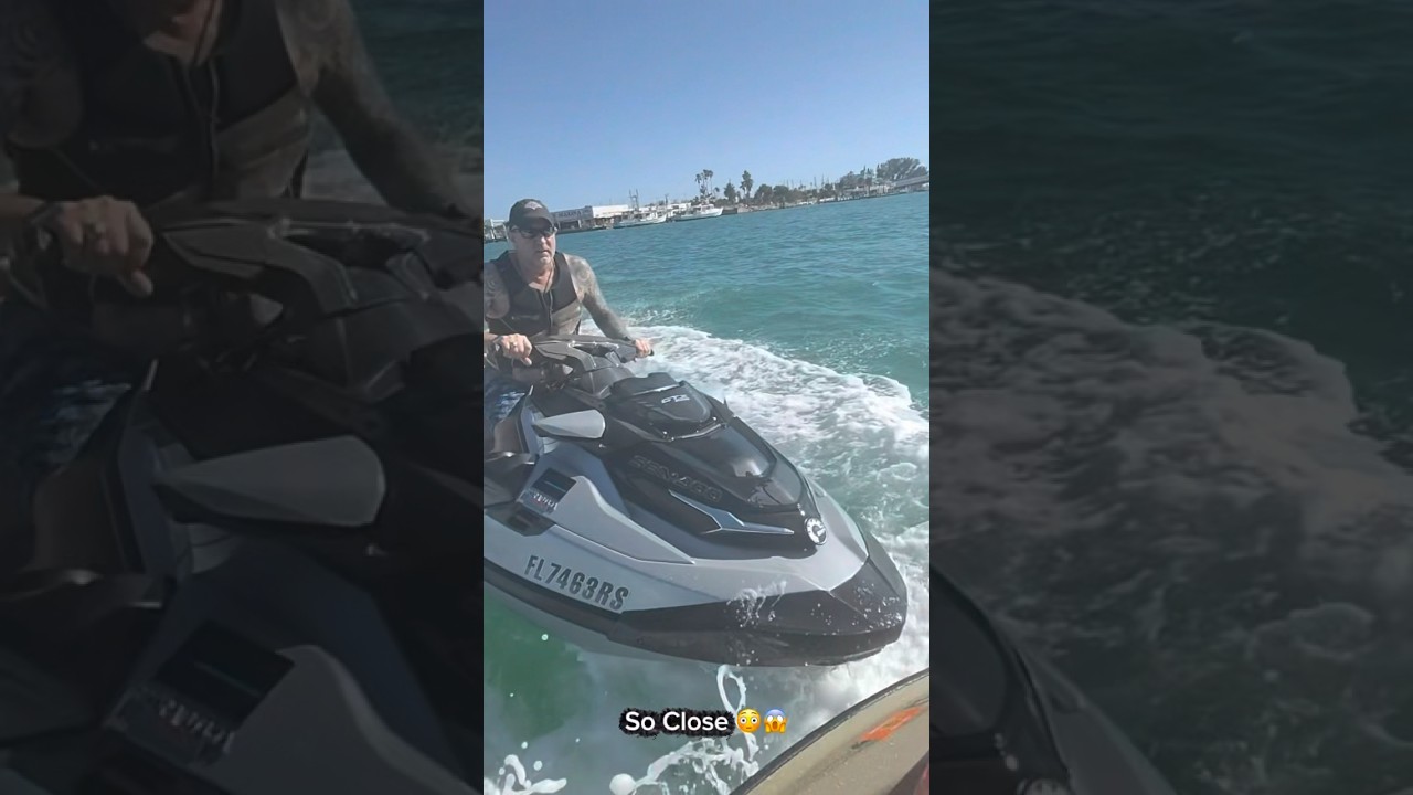 I Let ChatGPT Pick My JetSki Route… We Found Dolphins, a Tiki Bar & a Secret Ramp 😳🌊 #jetski #boat