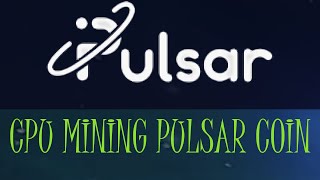 Mining Pulsar, CPU Mining PLSR Coin